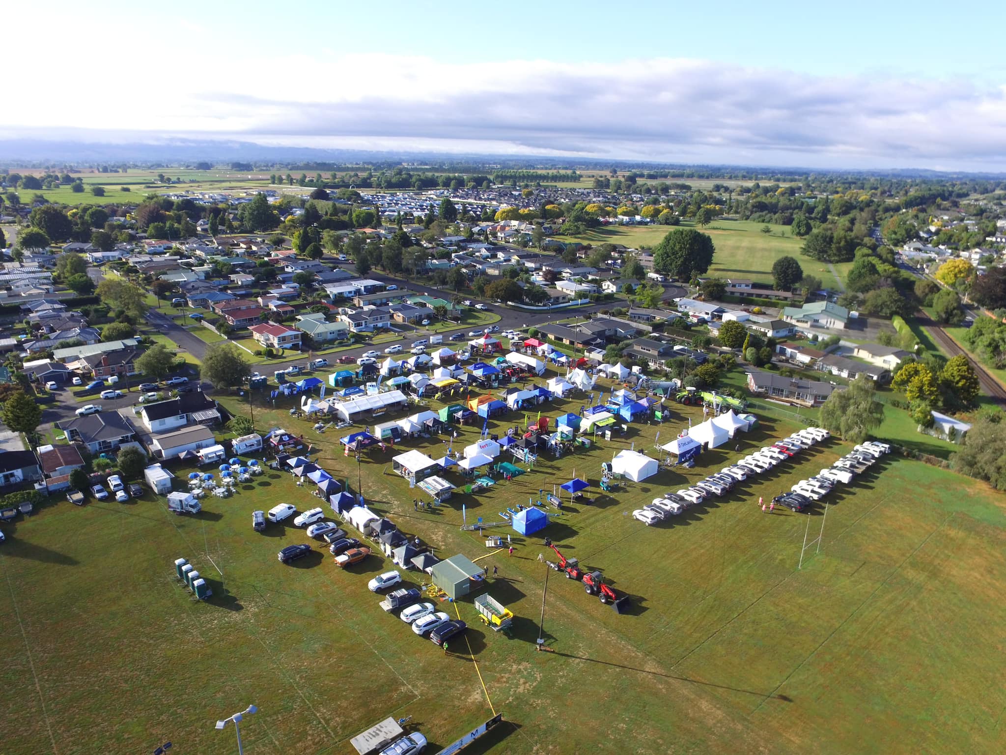 NZ Dairy Expo Drone Photo